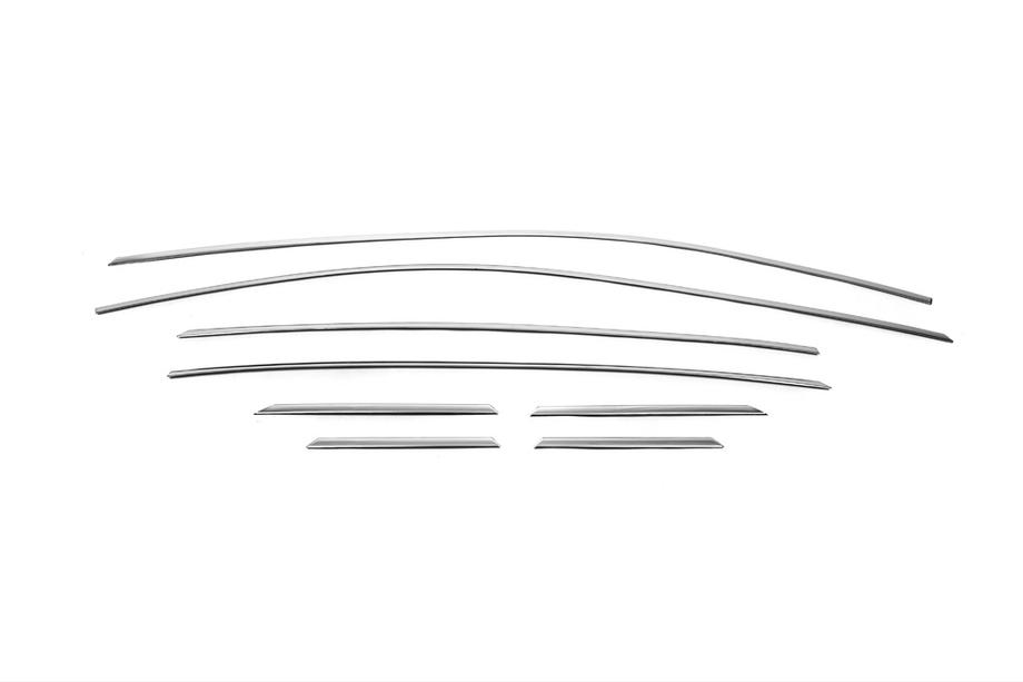 Opel Astra K 2016-2021 Ornamente Geamuri Inox Inferior Foto 8