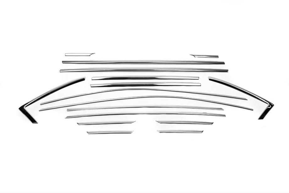 Opel Astra K 2016-2021 Ornamente Geamuri Inox Inferior Foto 3