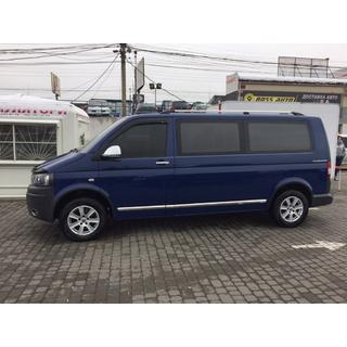 Molduri Usi Otel Inoxidabil Crom Volkswagen T6 2015-2024 foto 4