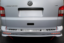 Volkswagen T6 2015-2024 Capace reflectoare spate (2 buc, inox) foto 1