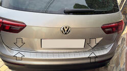 Volkswagen Tiguan 2016-2023 Ornament portbagaj inox Carmos - Otel Inoxidabil Turcesc foto 7