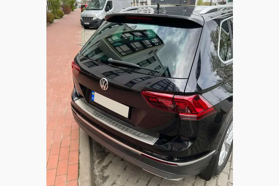 Volkswagen Tiguan 2016-2023 Protectie bara spate (OmsaLine, inox) Image