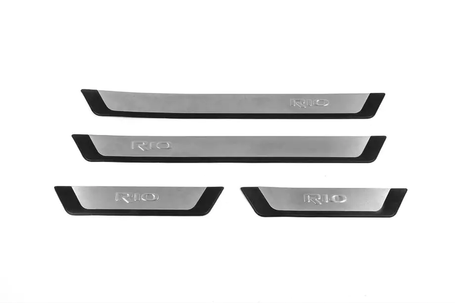 Kia Rio 2012-2017 Praguri Flexill (4 buc, inox) Exclusive Image