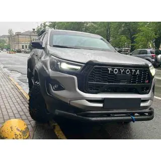 Bullbar fata dublu Vegas (2015-2020, negru, 76mm)