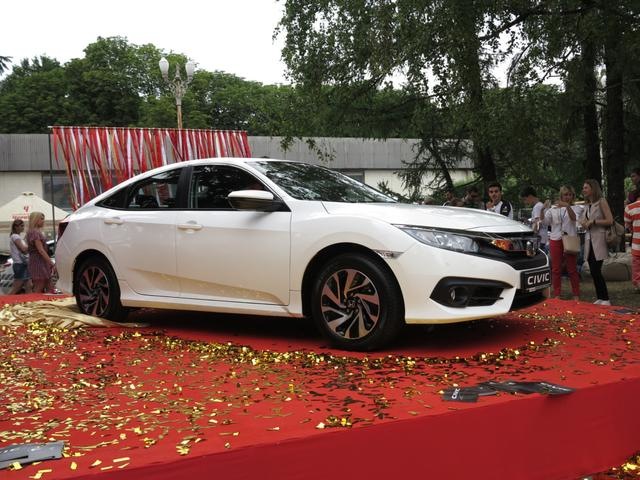 În Ucraina, a prezentat o noua generatie de Honda Civic