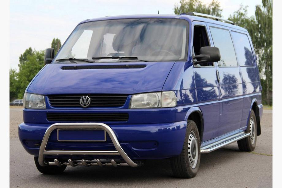 Volkswagen T4 Transporter 1990-2003 Bullbar WT003 60mm Otel Inoxidabil Foto 1