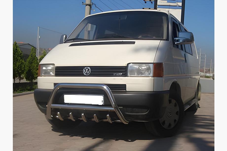 Volkswagen T4 Transporter 1990-2003 Bullbar WT003 60mm Otel Inoxidabil Foto 9