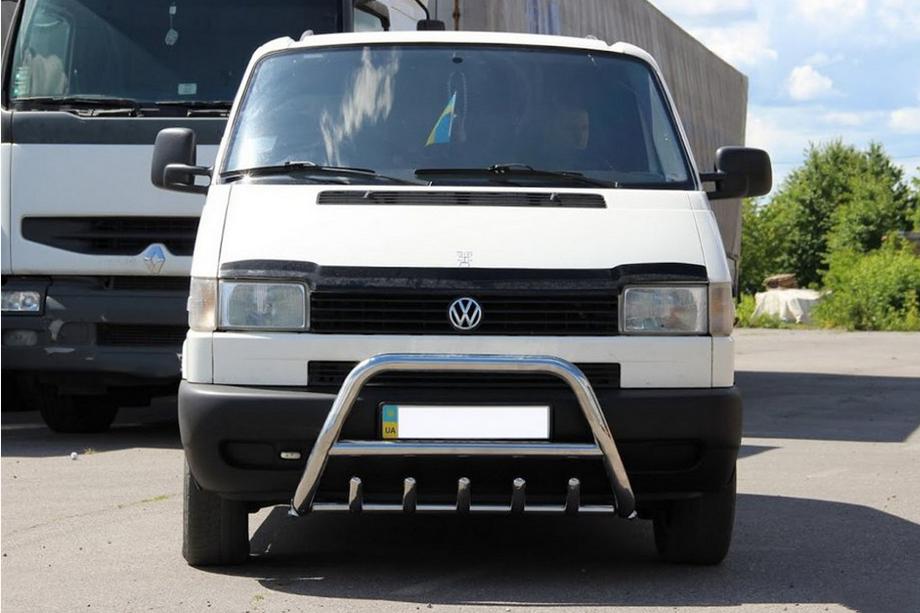 Volkswagen T4 Transporter 1990-2003 Bullbar WT003 60mm Otel Inoxidabil Foto 11