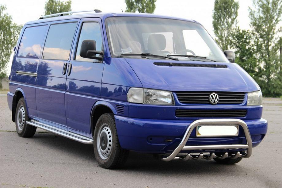 Volkswagen T4 Transporter 1990-2003 Bullbar WT003 60mm Otel Inoxidabil Foto 4