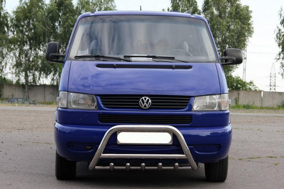 Volkswagen T4 Transporter 1990-2003 Bullbar WT003 60mm Otel Inoxidabil Foto 2