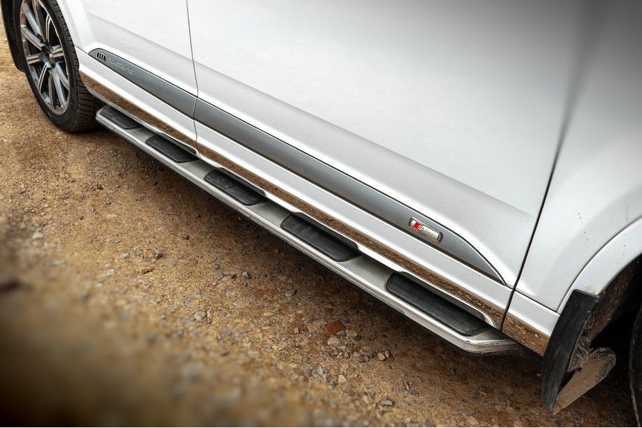 Audi Q7 2015–2026 Praguri Laterale OEM V1 (2 buc, Aluminiu) Image