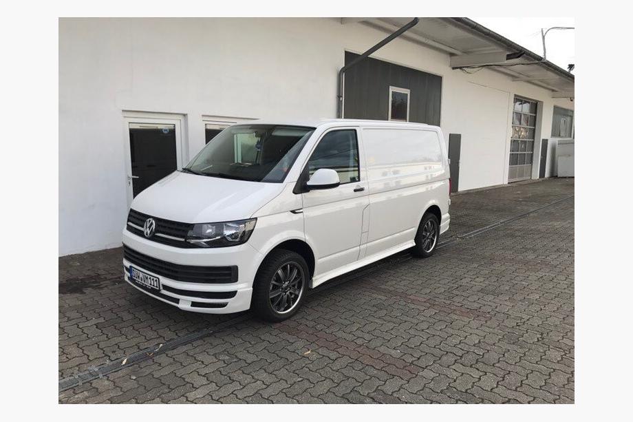 Volkswagen T6 2015-2024 Praguri laterale V1 (vopsibile) Ampatament Lung Foto 3