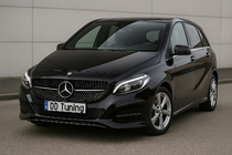 Mercedes B-class W246 2011-2018 Grila Fata Diamond Black (2015-2018) foto 1