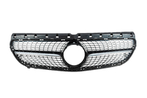 Mercedes B-class W246 2011-2018 Grila Fata Diamond Black (2015-2018) foto 2