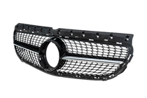 Mercedes B-class W246 2011-2018 Grila Fata Diamond Black (2015-2018) foto 4