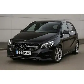 Grila Fata Diamond Black (2015-2018) Mercedes B-class W246 2011-2018 foto 1
