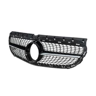 Grila Fata Diamond Black (2015-2018) Mercedes B-class W246 2011-2018 foto 4