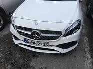 Mercedes C-class W205 2014-2021 Grila Fata Diamond Silver (pentru Avantgarde/AMG-Line/C43 AMG) 2018+, cu camera foto 8