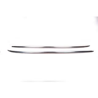 Bare longitudinale de plafon integrate crom OEM (Aluminiu, montaj pe adeziv) BMW X5 F15 2013-2018 foto 4