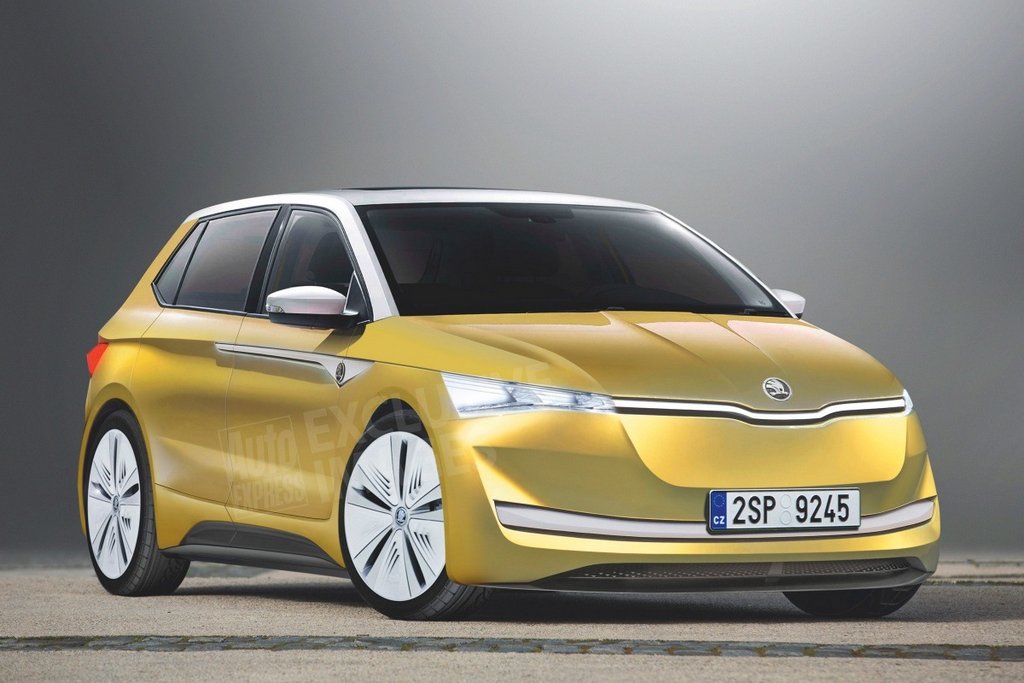 Celebra Skoda Felicia apare ca un vehicul electric