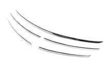 Mercedes ML W164 2005-2011 Ornamente grila cromate (5 buc, inox) Carmos - Otel Inoxidabil Turcesc foto 3