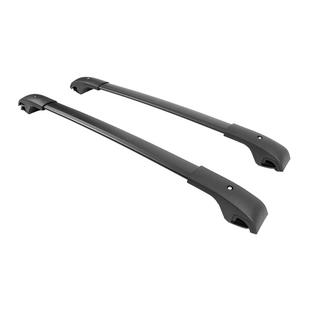 Bare transversale pentru bare longitudinale OEM negre (aluminiu) foto 4