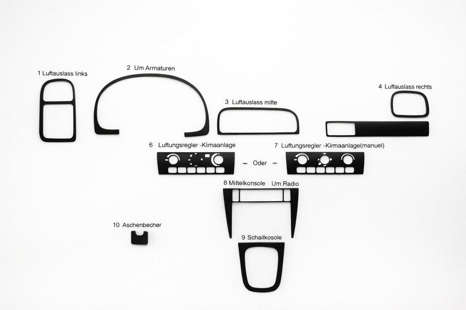 Volvo S40 1995-2004 Capace Panou Bord (2000-2004) Image