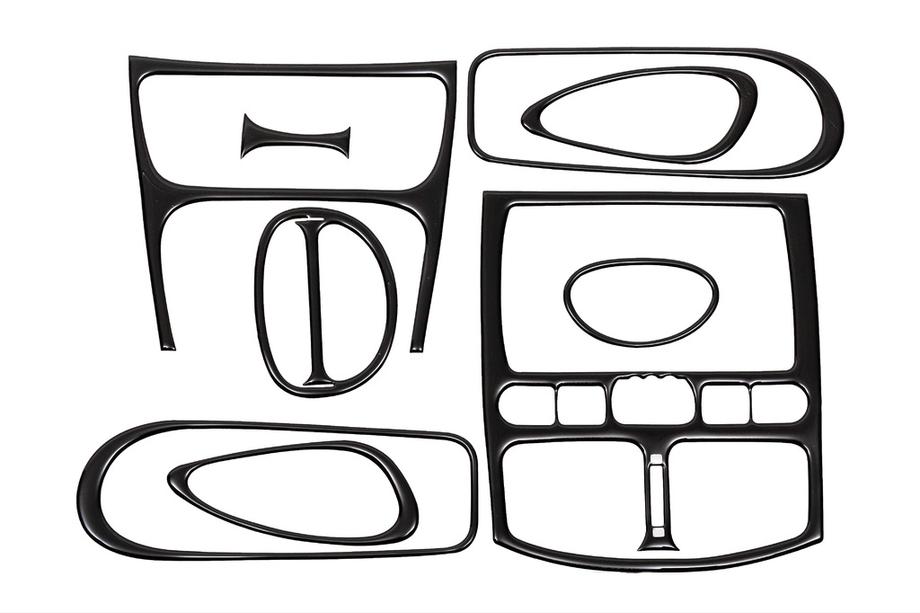 Hyundai Santa Fe 1 2000-2006 Capace Panou Bord Aluminiu Image