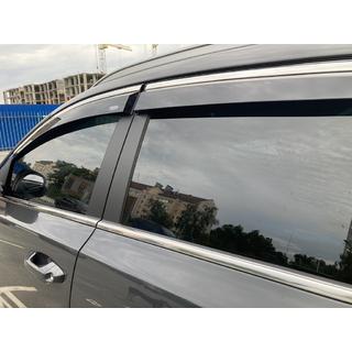 Deflectoare Geamuri cu Molding Cromat (4 buc, Niken) Kia Sportage 2015-2021 foto 2