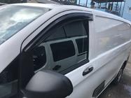 Mercedes Vito/V-class W447 2014- Deflectoare Geamuri (2 buc, Niken) foto 4
