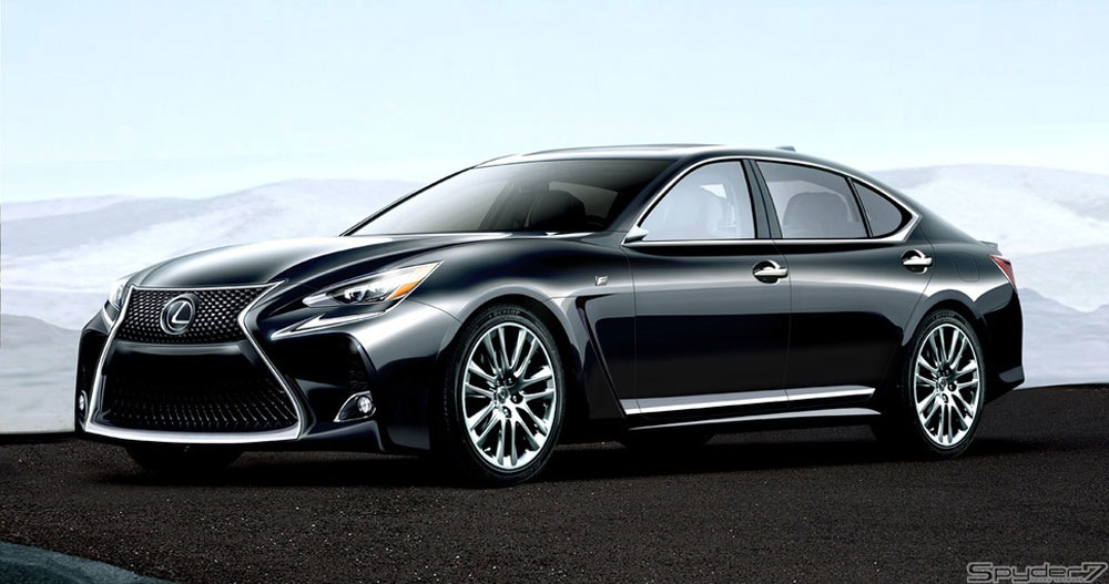 Lexus va prezenta cel mai puternic sedan LS