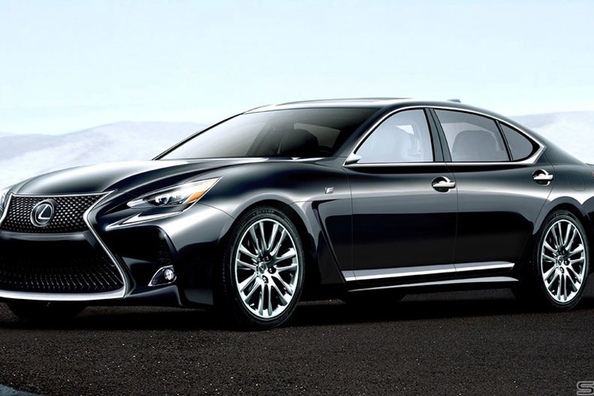 Lexus va prezenta cel mai puternic sedan LS