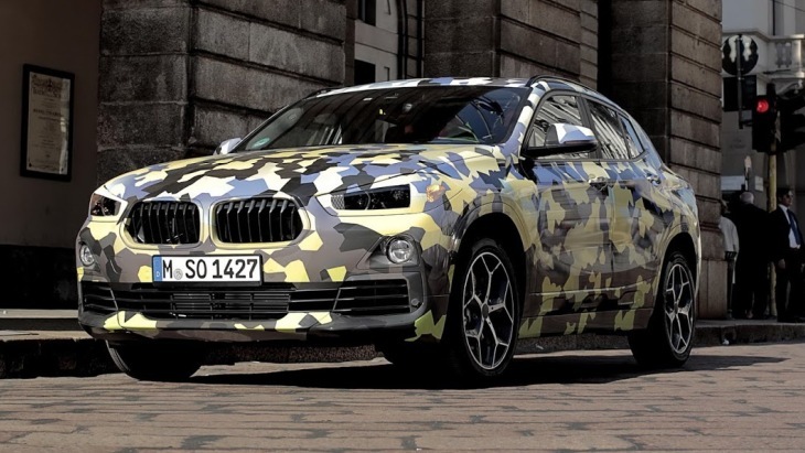 La Milano a arătat un nou cross-coupe BMW X2