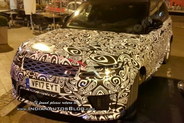Noul Range Rover Sport a fost văzut pe străzile din Germania Fotografie 2
