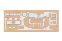 Toyota Rav 4 1996-2001 Capace Panou Bord Aluminiu foto 3