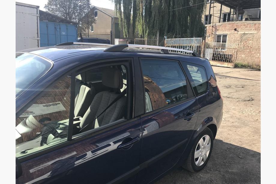 Renault Scenic/Grand 2003-2009 Bare Longitudinale Cromate (2 buc) Ampatament Lung (Grande) Foto 2
