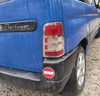 Citroen Berlingo 1996-2008 Capace crom stopuri (2 buc, inox) Carmos - Otel Inoxidabil Turcesc foto 4