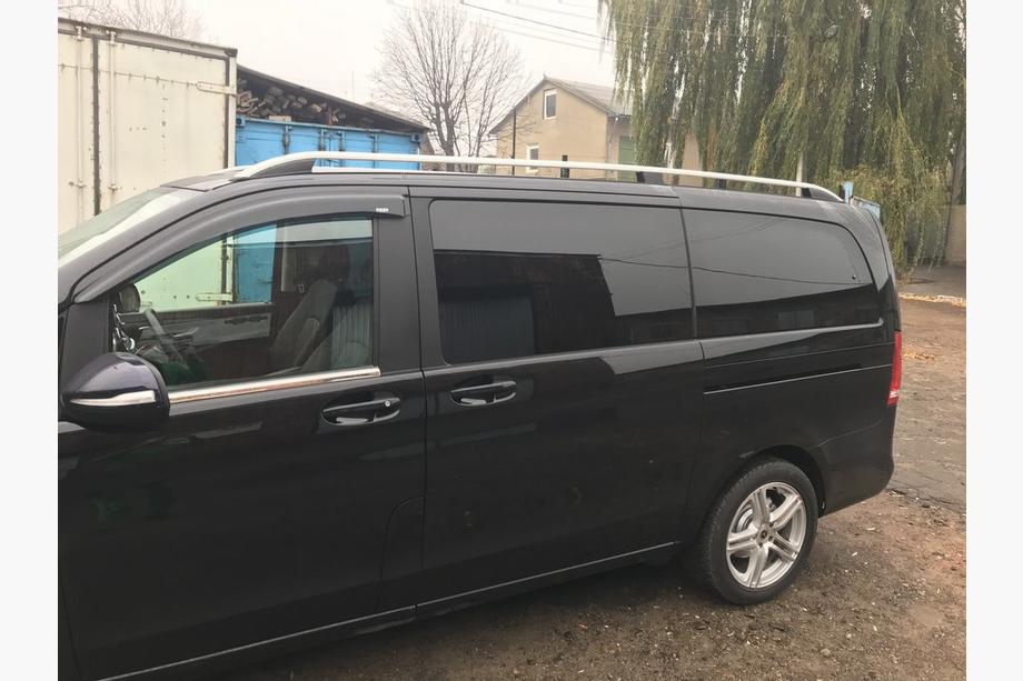 Mercedes Vito W639 2004-2014 Bare longitudinale gri Skyport (metal solid) Ampatament Scurt (SHORT) Foto 3