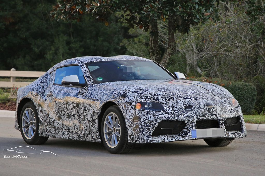 Au apărut imagini redate ale noii Toyota Supra