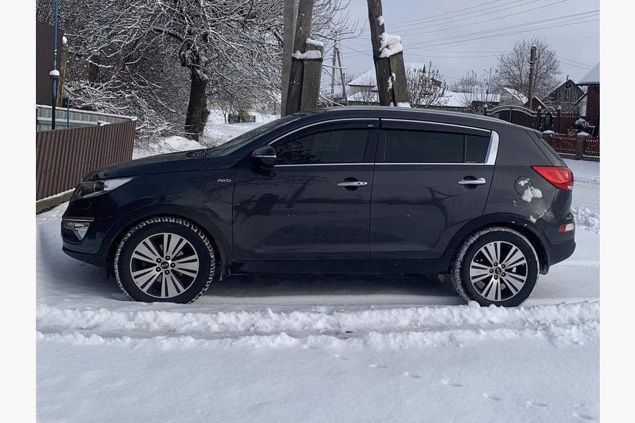 Kia Sportage 2010-2015 Deflectoare geamuri cu ornament cromat (4 buc, Niken) Image