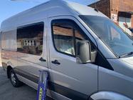 Mercedes Sprinter W906 2006–2018 Deflectoare auto adezive pentru geamuri (2 buc, Niken) foto 6