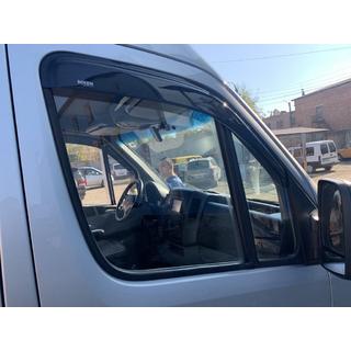 Deflectoare Geamuri (2 buc, Niken) Volkswagen Crafter 2006-2016 foto 2