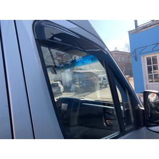Deflectoare Geamuri (2 buc, Niken) Volkswagen Crafter 2006-2016 foto 3
