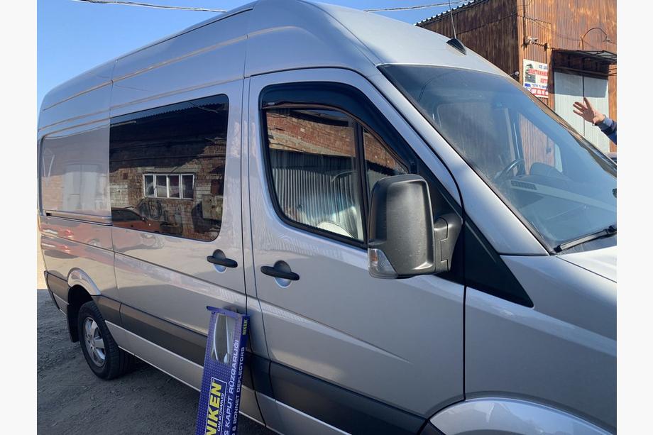 Volkswagen Crafter 2006-2016 Deflectoare Geamuri (2 buc, Niken) Foto 6