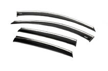 Chevrolet Captiva 2006-2019 Deflectoare geamuri cu ornament cromat (4 buc, Niken) foto 10