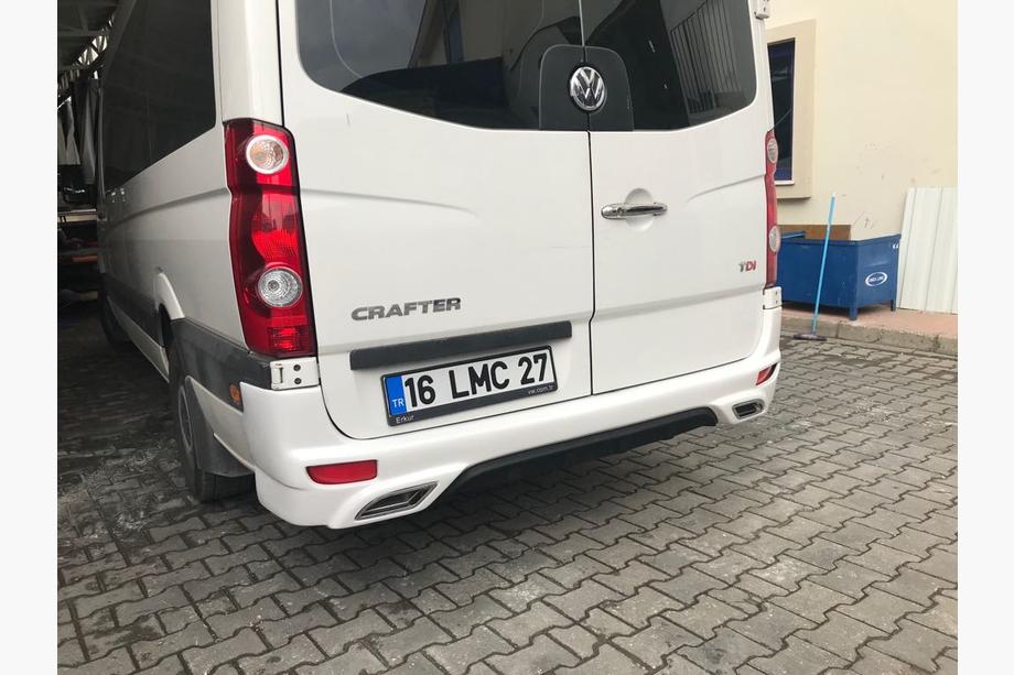 Mercedes Sprinter W906 2006–2018 Capac bara spate V2 (grunduit pentru vopsire) Image