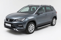 Seat Ateca 2016- Praguri laterale Fullmond (2 buc, aluminiu) foto 1