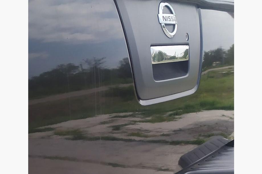 Nissan Navara 2006-2015 Capac Maner Portbagaj Inox Carmos - Otel Inoxidabil Turcesc Foto 2