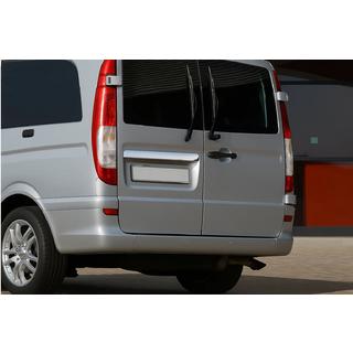 Ornament cromat deasupra numarului (2 usi, inox) Mercedes Viano 2004-2014 foto 4