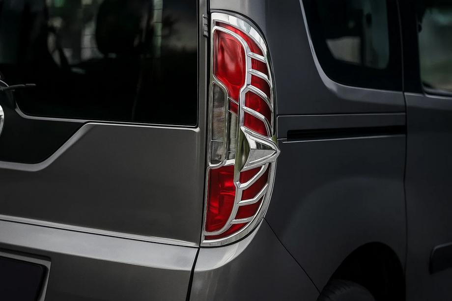 Fiat Doblo II 2010-2022 Capace crom stopuri spate (2015↗, 2 buc, plastic) Image